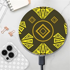 Abstract Pattern Geometric Backgrounds   Wireless Charger