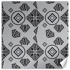 Abstract Pattern Geometric Backgrounds   Canvas 12  X 12  by Eskimos