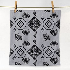 Abstract Pattern Geometric Backgrounds   Face Towel by Eskimos