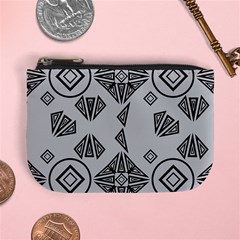 Abstract Pattern Geometric Backgrounds   Mini Coin Purse by Eskimos