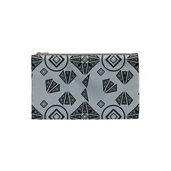 Abstract Pattern Geometric Backgrounds   Cosmetic Bag (small) by Eskimos