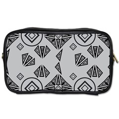 Abstract Pattern Geometric Backgrounds   Toiletries Bag (one Side) by Eskimos