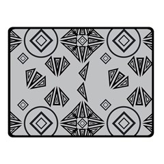 Abstract Pattern Geometric Backgrounds   Fleece Blanket (small) by Eskimos