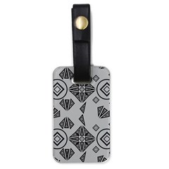 Abstract Pattern Geometric Backgrounds   Luggage Tag (one Side) by Eskimos