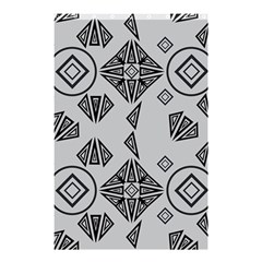 Abstract Pattern Geometric Backgrounds   Shower Curtain 48  X 72  (small)  by Eskimos