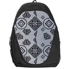 Abstract Pattern Geometric Backgrounds   Backpack Bag by Eskimos