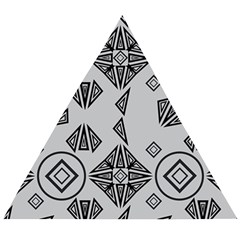 Abstract Pattern Geometric Backgrounds   Wooden Puzzle Triangle by Eskimos