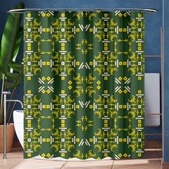 Abstract Pattern Geometric Backgrounds   Shower Curtain 60  X 72  (medium)  by Eskimos