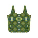 Abstract pattern geometric backgrounds   Full Print Recycle Bag (S) Front