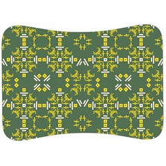 Abstract Pattern Geometric Backgrounds   Velour Seat Head Rest Cushion by Eskimos