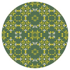 Abstract Pattern Geometric Backgrounds   Round Trivet by Eskimos