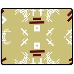 Abstract Pattern Geometric Backgrounds   Fleece Blanket (medium)  by Eskimos