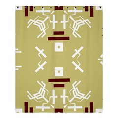 Abstract Pattern Geometric Backgrounds   Shower Curtain 60  X 72  (medium)  by Eskimos