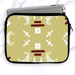 Abstract Pattern Geometric Backgrounds   Apple Ipad 2/3/4 Zipper Cases by Eskimos