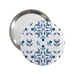 Abstract pattern geometric backgrounds   2.25  Handbag Mirrors