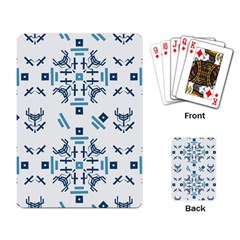 Abstract pattern geometric backgrounds   Playing Cards Single Design (Rectangle)