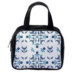 Abstract pattern geometric backgrounds   Classic Handbag (One Side)