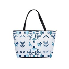 Abstract pattern geometric backgrounds   Classic Shoulder Handbag