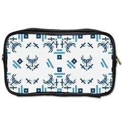 Abstract pattern geometric backgrounds   Toiletries Bag (One Side)