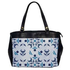 Abstract pattern geometric backgrounds   Oversize Office Handbag