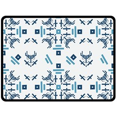 Abstract pattern geometric backgrounds   Fleece Blanket (Large) 