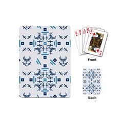 Abstract pattern geometric backgrounds   Playing Cards Single Design (Mini)