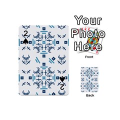 Abstract pattern geometric backgrounds   Playing Cards 54 Designs (Mini)