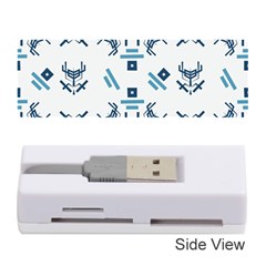 Abstract pattern geometric backgrounds   Memory Card Reader (Stick)