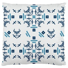 Abstract pattern geometric backgrounds   Large Cushion Case (Two Sides)