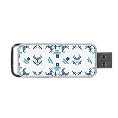 Abstract pattern geometric backgrounds   Portable USB Flash (Two Sides)