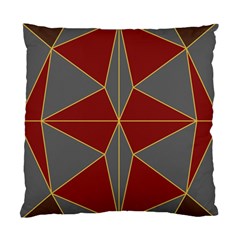 Abstract Pattern Geometric Backgrounds   Standard Cushion Case (two Sides) by Eskimos