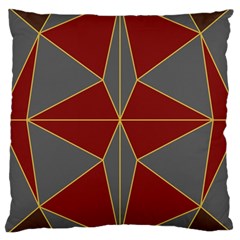 Abstract Pattern Geometric Backgrounds   Large Cushion Case (one Side) by Eskimos