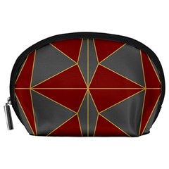 Abstract Pattern Geometric Backgrounds   Accessory Pouch (large) by Eskimos