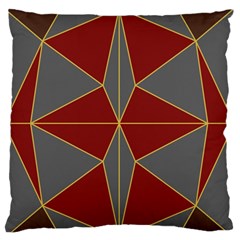 Abstract Pattern Geometric Backgrounds   Standard Flano Cushion Case (two Sides) by Eskimos