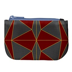 Abstract Pattern Geometric Backgrounds   Large Coin Purse by Eskimos