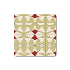 Abstract Pattern Geometric Backgrounds   Square Magnet by Eskimos