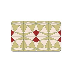 Abstract Pattern Geometric Backgrounds   Magnet (name Card) by Eskimos