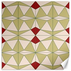 Abstract Pattern Geometric Backgrounds   Canvas 12  X 12  by Eskimos