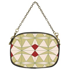 Abstract Pattern Geometric Backgrounds   Chain Purse (two Sides) by Eskimos