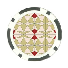 Abstract Pattern Geometric Backgrounds   Poker Chip Card Guard (10 Pack) by Eskimos