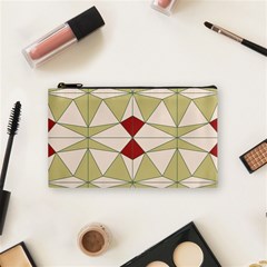 Abstract Pattern Geometric Backgrounds   Cosmetic Bag (small) by Eskimos