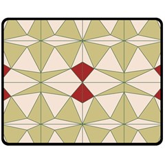 Abstract Pattern Geometric Backgrounds   Fleece Blanket (medium)  by Eskimos