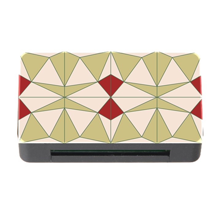 Abstract pattern geometric backgrounds   Memory Card Reader with CF