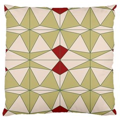 Abstract Pattern Geometric Backgrounds   Large Cushion Case (one Side) by Eskimos