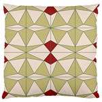 Abstract pattern geometric backgrounds   Standard Flano Cushion Case (One Side) Front