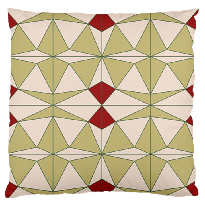 Abstract pattern geometric backgrounds   Standard Flano Cushion Case (One Side)