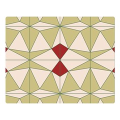 Abstract Pattern Geometric Backgrounds   Double Sided Flano Blanket (large)  by Eskimos