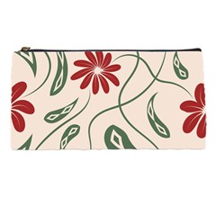  Folk Flowers Floral Art Print Flowers Abstract Art  Pencil Case by Eskimos