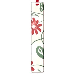  Folk Flowers Floral Art Print Flowers Abstract Art  Large Book Marks by Eskimos