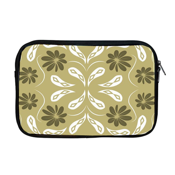 Folk flowers print Floral pattern Ethnic art Apple MacBook Pro 17  Zipper Case